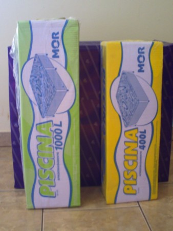 Piscina 1000 lts e 400 lts